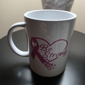 Breast Cancer  'Be Strong' Mug